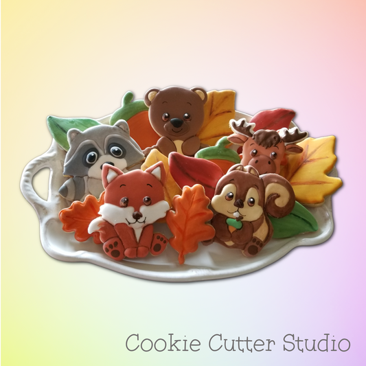Woodland Animal Cookie Cutter Set