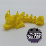 Baby Woodland Dragon, Majestic 3D-Printed Dragon Fidget Toy – Articulated and Eye-Catching!