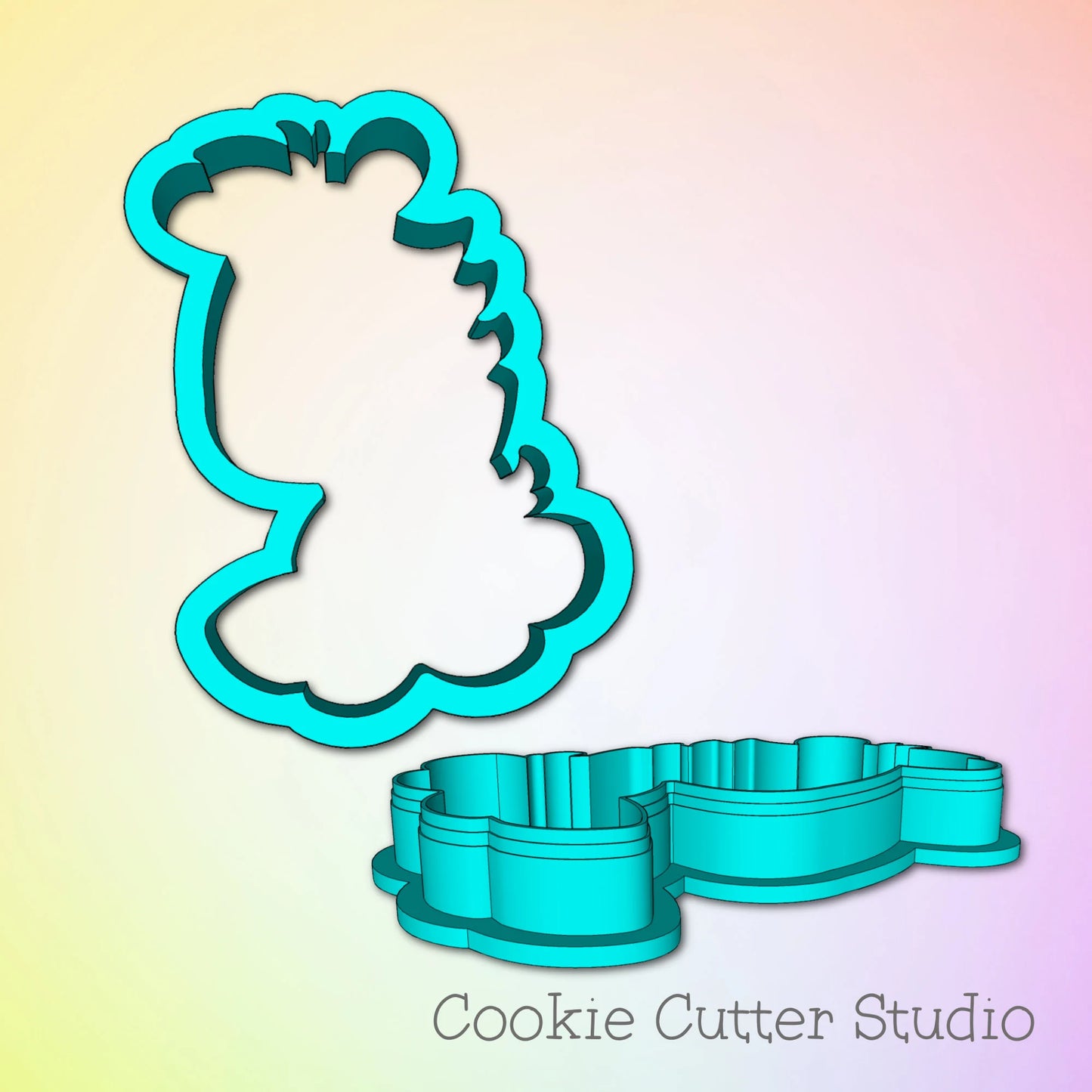 Classic Zebra Full Body Cookie Cutter