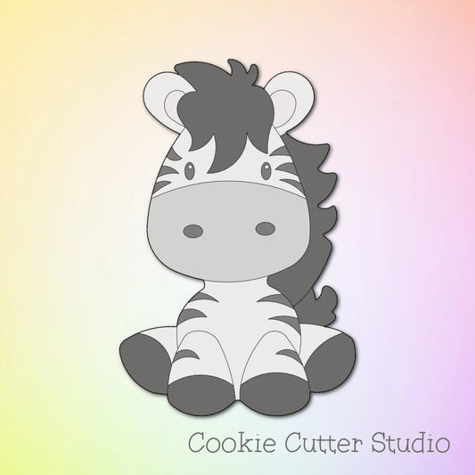 Classic Zebra Full Body Cookie Cutter