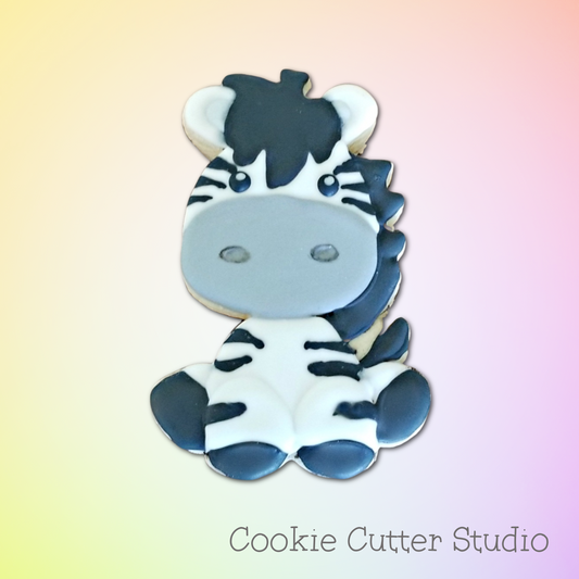 Classic Zebra Full Body Cookie Cutter