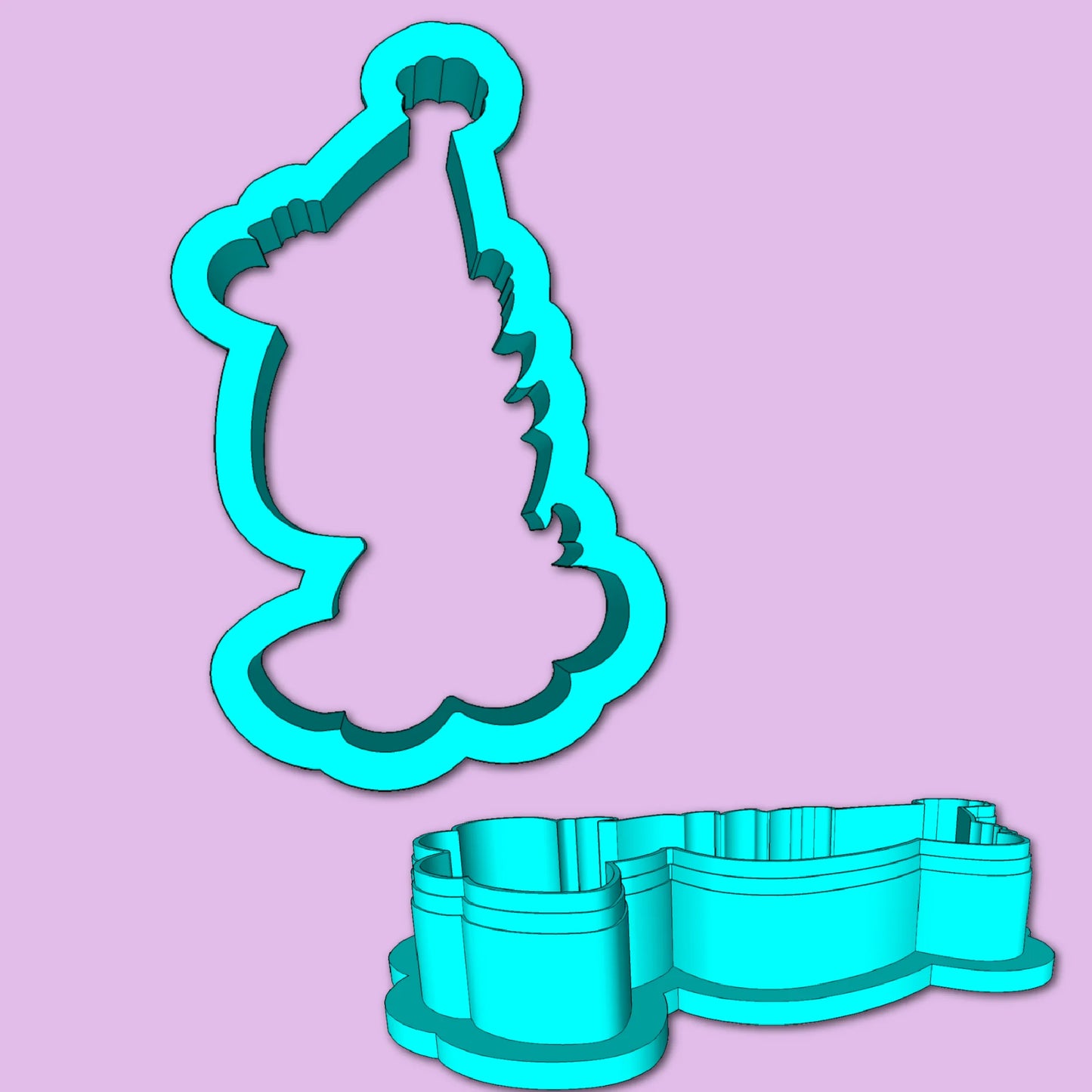 Zebra Party Animal Cookie Cutter