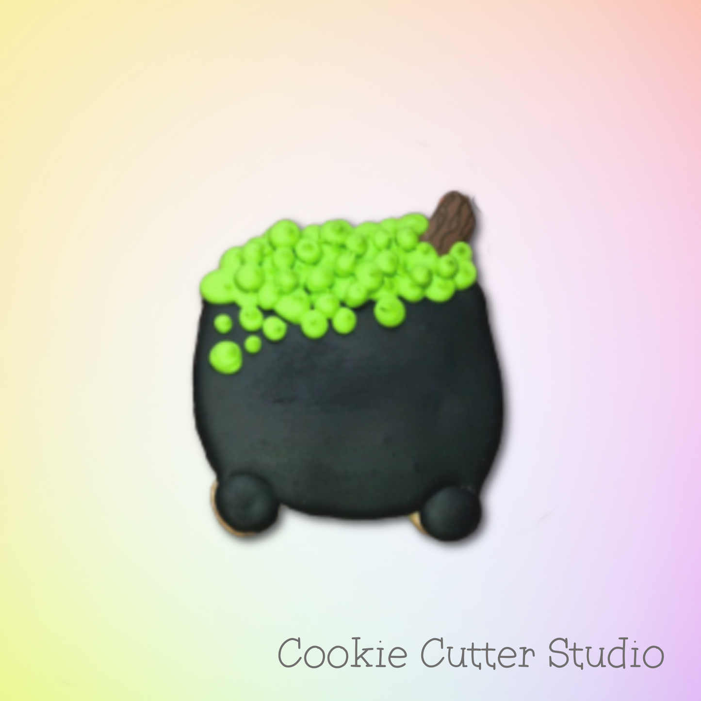 Cauldron Cookie Cutter, Halloween Cookie Cutter