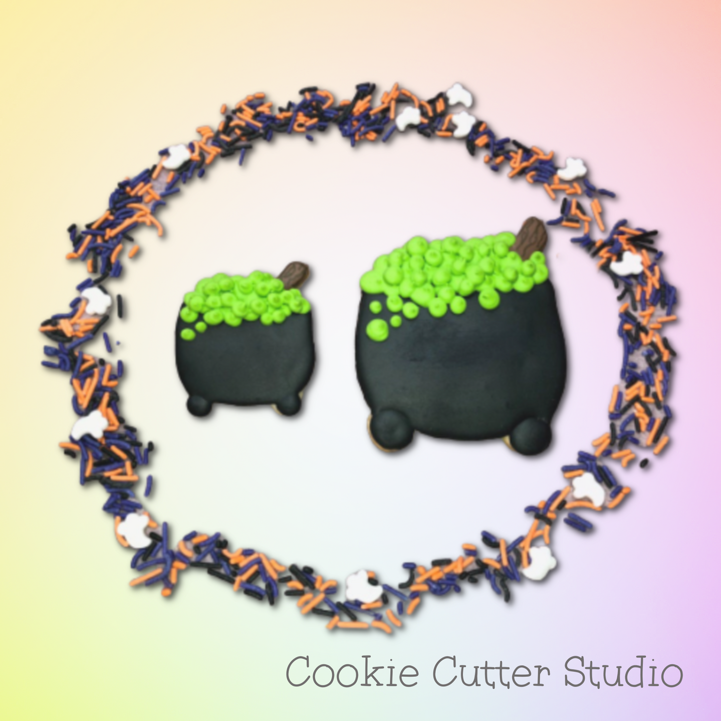 Cauldron Cookie Cutter, Halloween Cookie Cutter