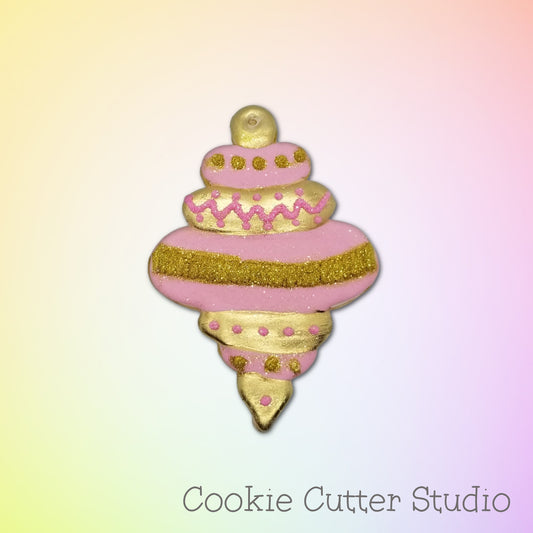Christmas Ornament Cookie Cutter #12, Christmas Cookie Cutter