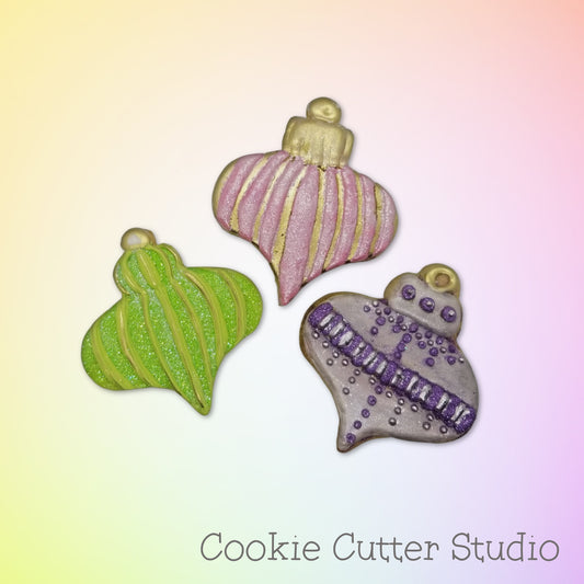 Christmas Ornament Cookie Cutter #6, Christmas Cookie Cutter