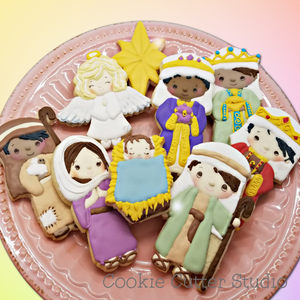 Nativity Cookie Cutter Set Cookie Cutter Studio