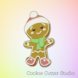 Gingerbread Boy Cookie Cutter, Christmas Cookie Cutter