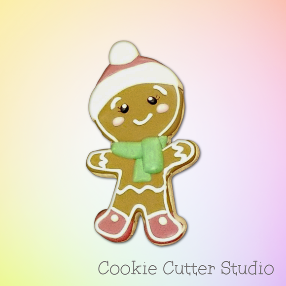 Gingerbread Boy Cookie Cutter, Christmas Cookie Cutter