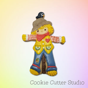 Scarecrow Cookie Cutter, Thanksgiving Cookie Cutters, Autumn Cookie Cutter