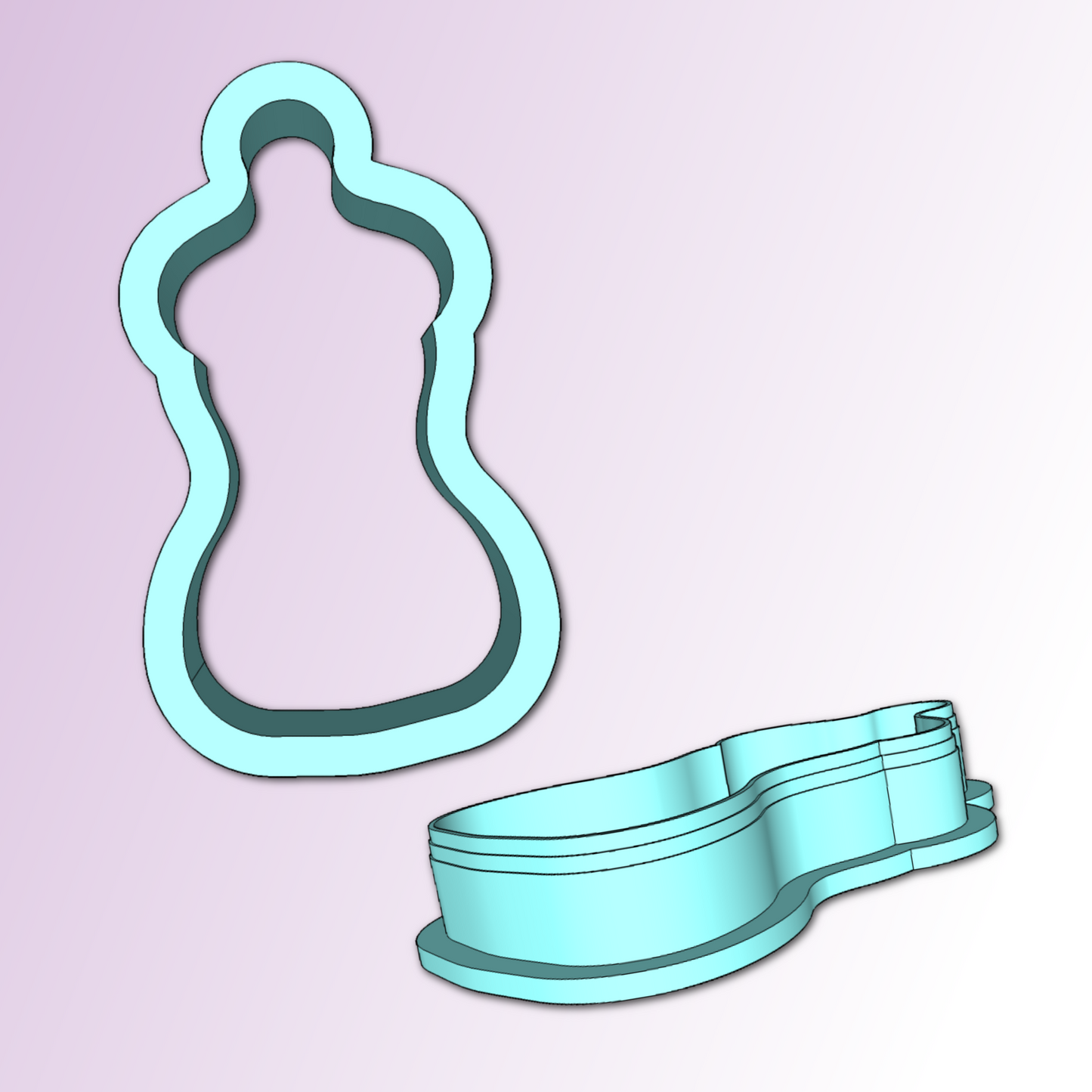 Baby Bottle Cookie Cutter