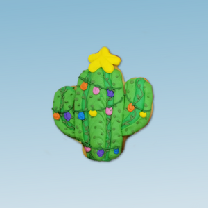 Christmas Cactus Cookie Cutter
