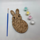 Bunny DIY Paint Kit, Easter Gifts for Kids, Easter Tiered Tray Décor