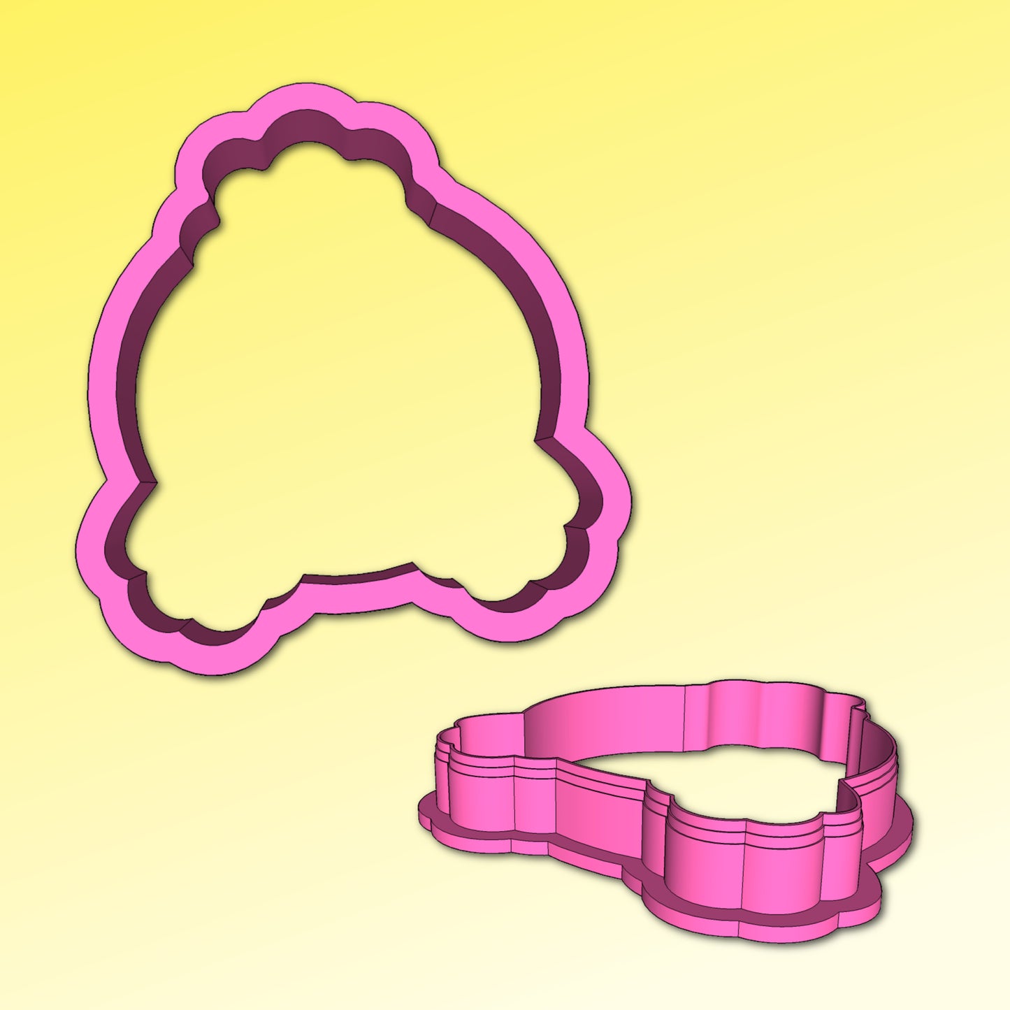 Bunny Butt Cookie Cutter