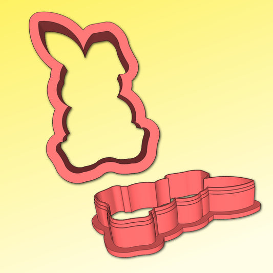 Boy Bunny Sitting Cookie Cutter