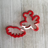 Dragonfly & Flower Cookie Cutter