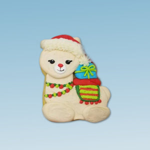 Christmas Alpaca Cookie Cutter