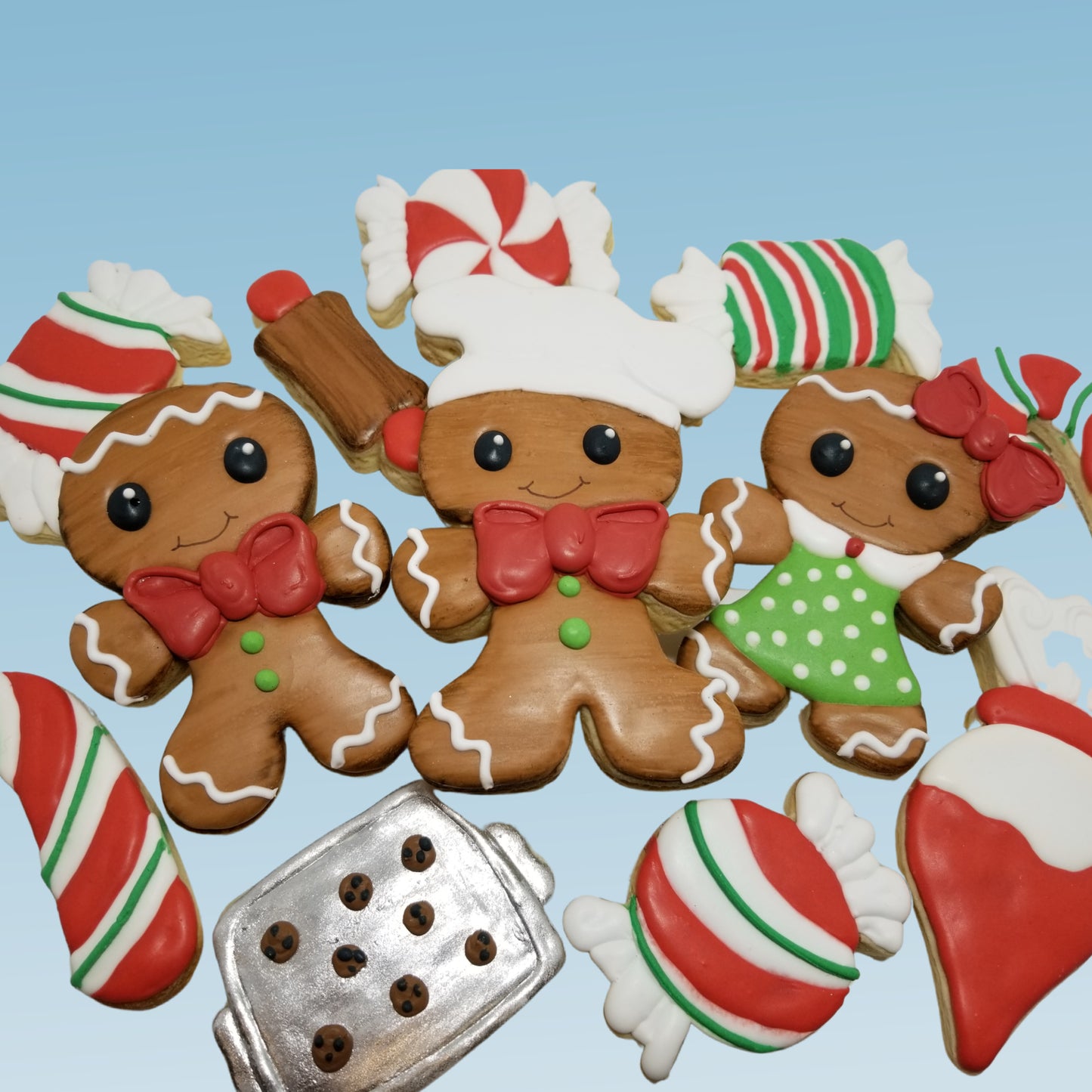 Gingerbread Baker Cookie Cutter Set, Christmas Cookie Cutters