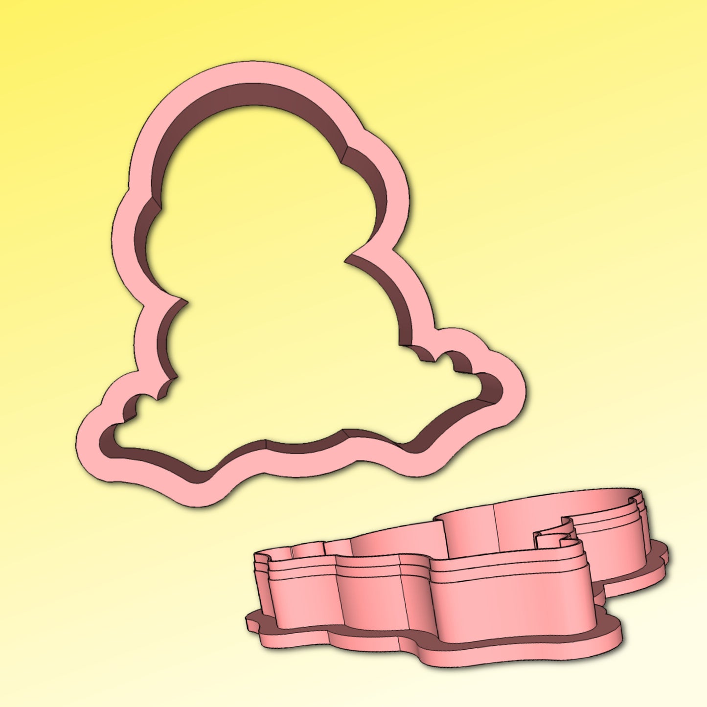 Baby Chick Cookie Cutter
