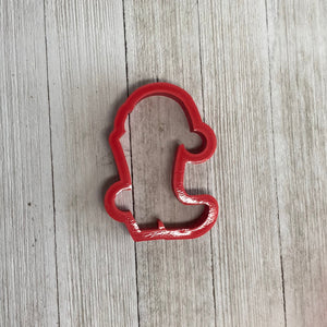 Santa Hat on Boot Cookie Cutter