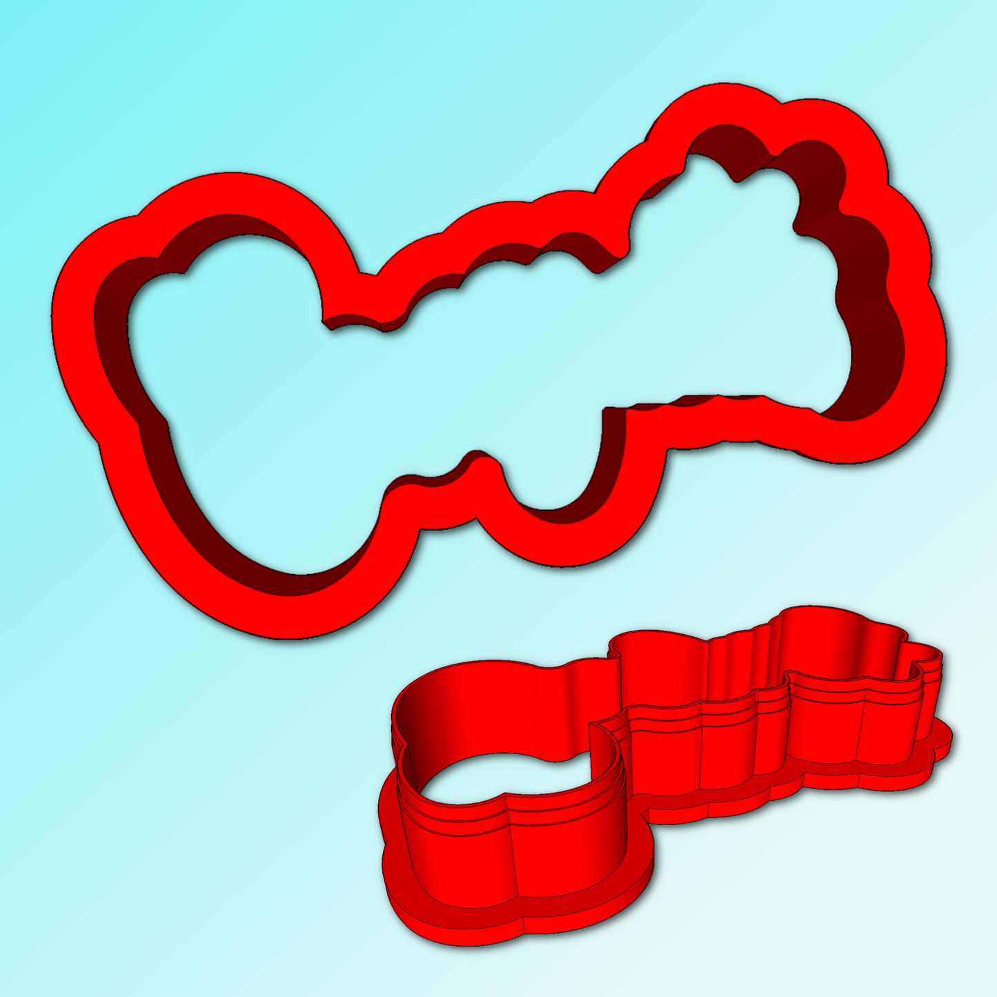 Congrats Plaque Cookie Cutter