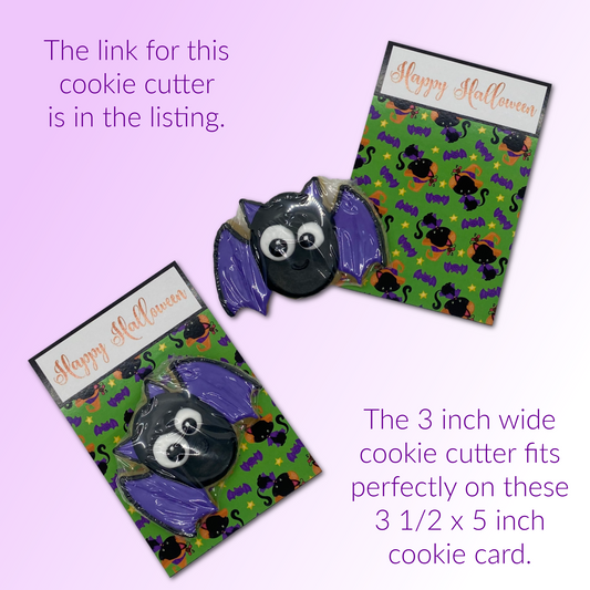 Halloween Cookie Card