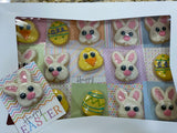 Happy Easter Cookie Card