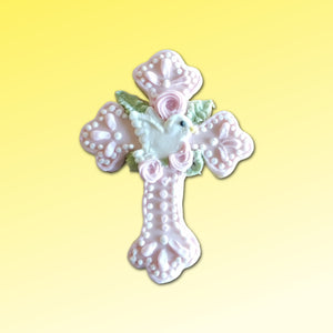Floral Cross Cookie Cutter