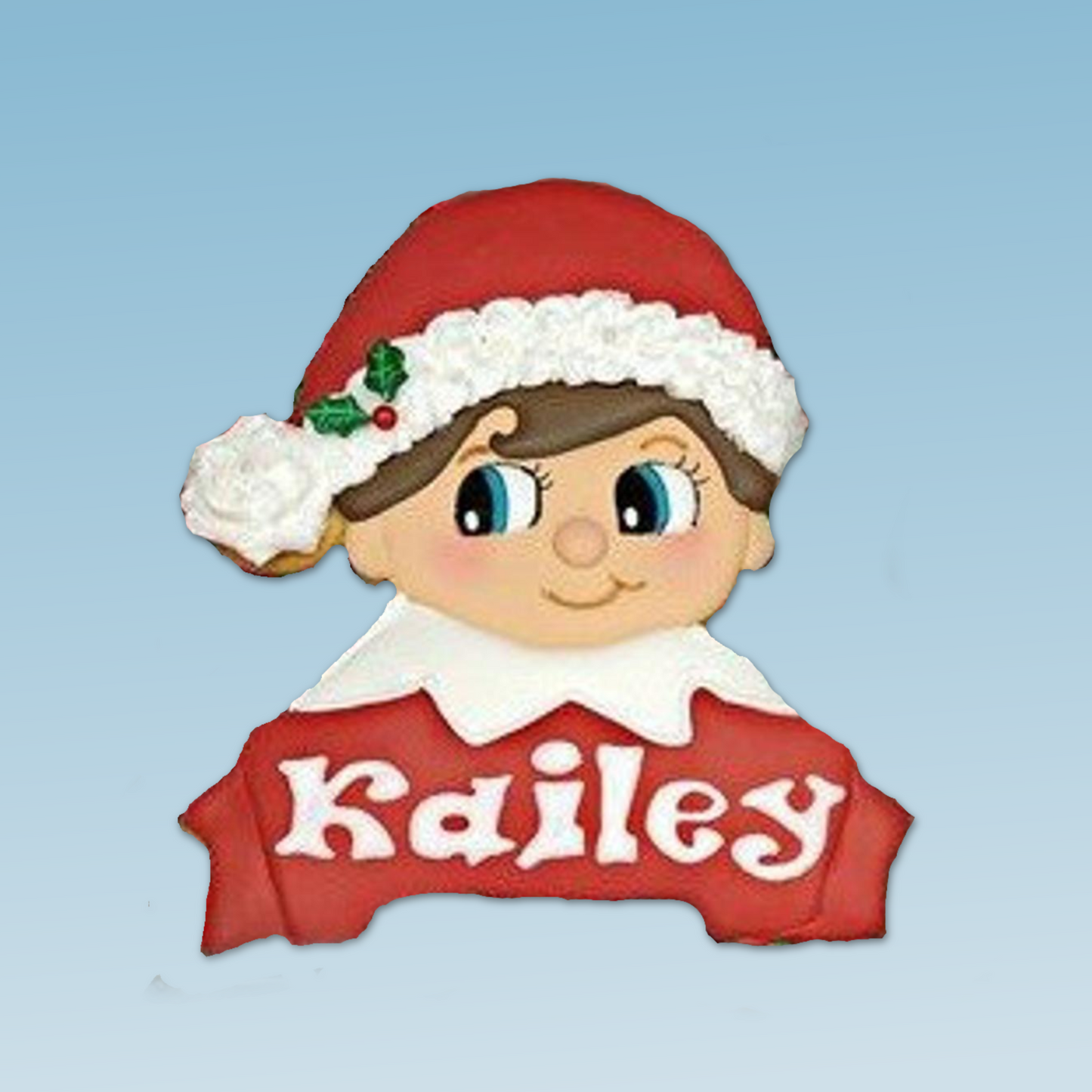 Elf Cookie Cutter, Christmas Elf Cookie Cutter