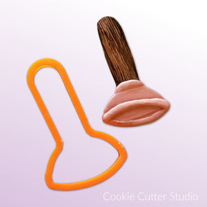 Plunger Cookie Cutter, Potty Cookie Cutters
