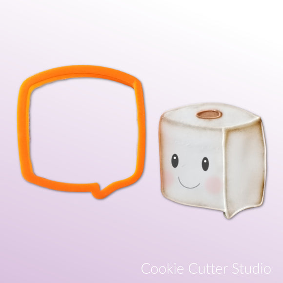 Toilet Paper Cookie Cutter, Potty Cookie Cutters