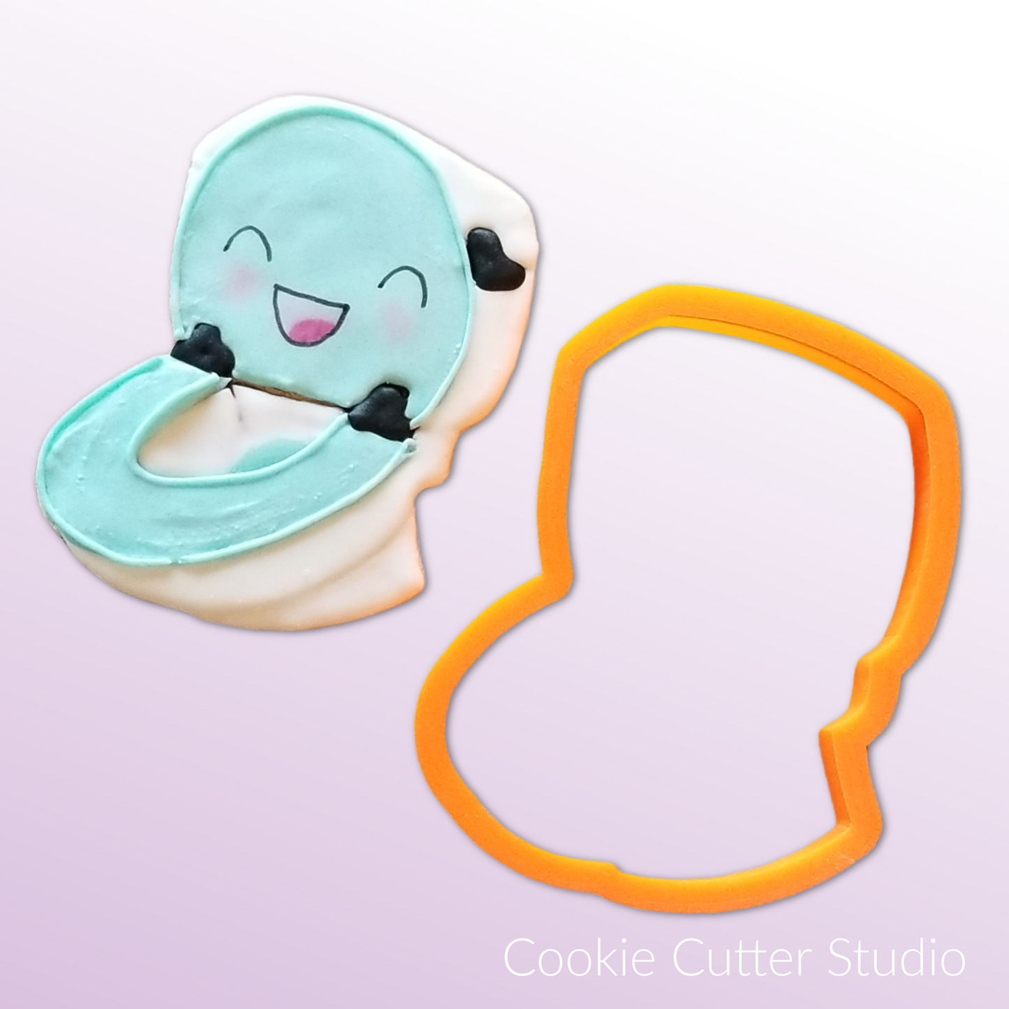 Plumber Cookie Cutter Set, Potty Cookie Cutter Set