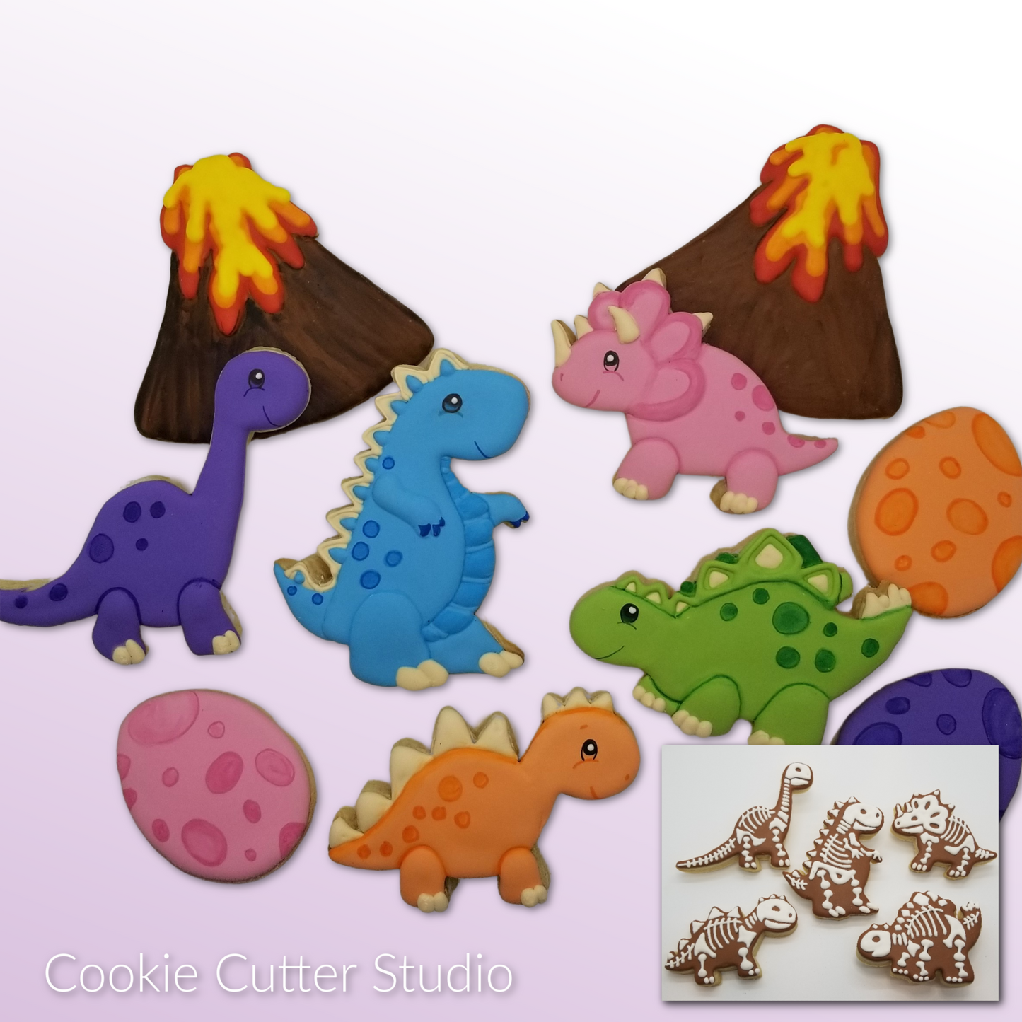Baby Stegosaurus Cookie Cutter