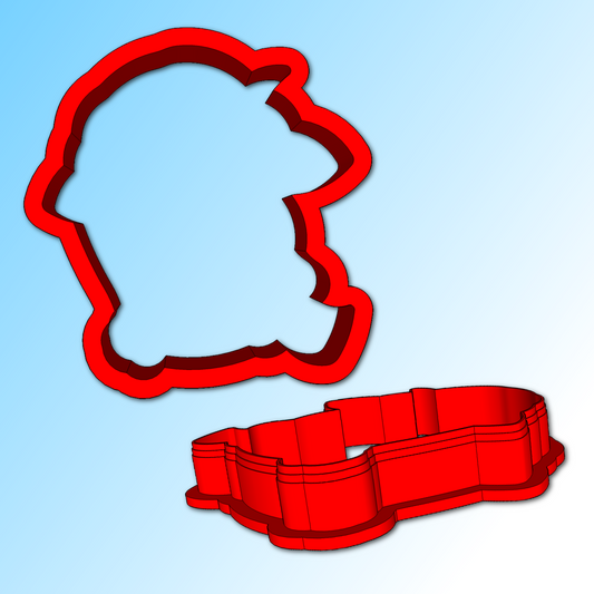 Goat Cookie Cutter, Christmas Farm Animal Cookie Cutter