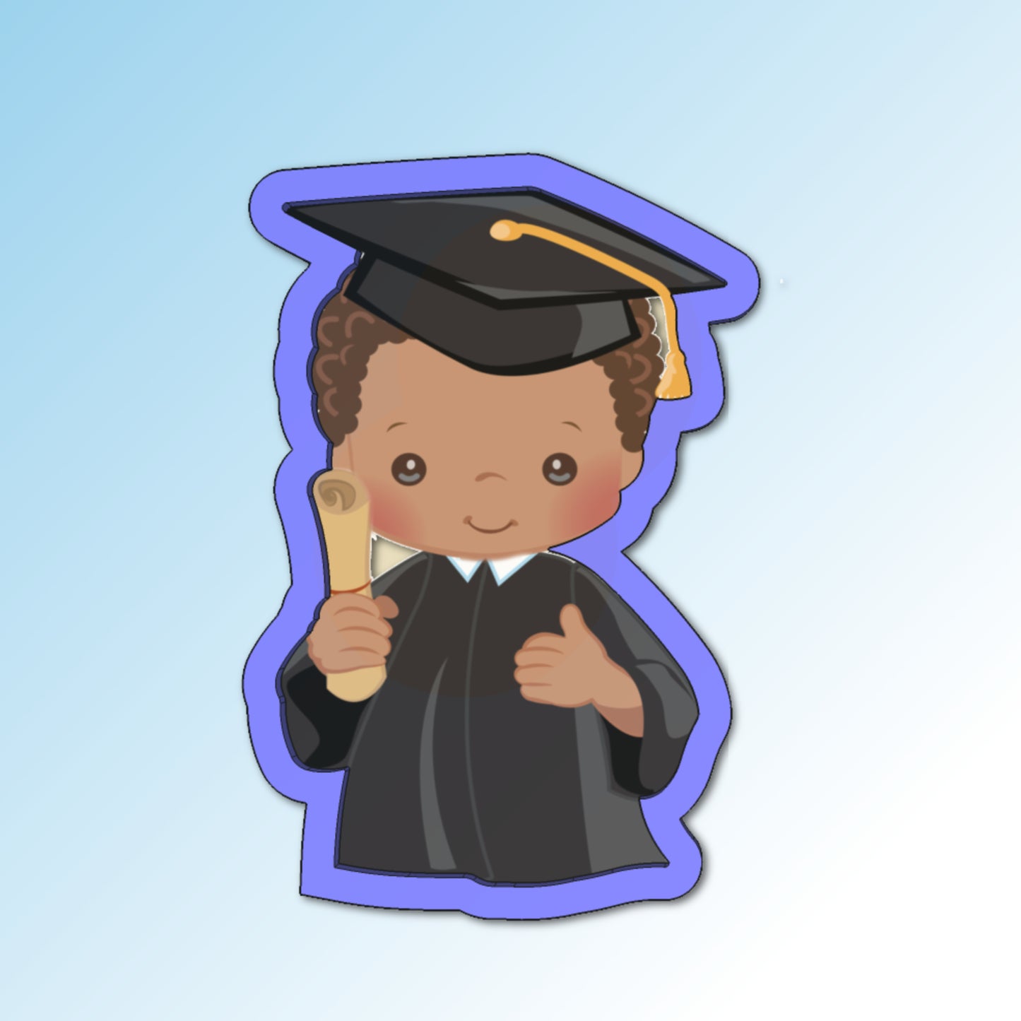 Graduation Boy Cookie Cutter