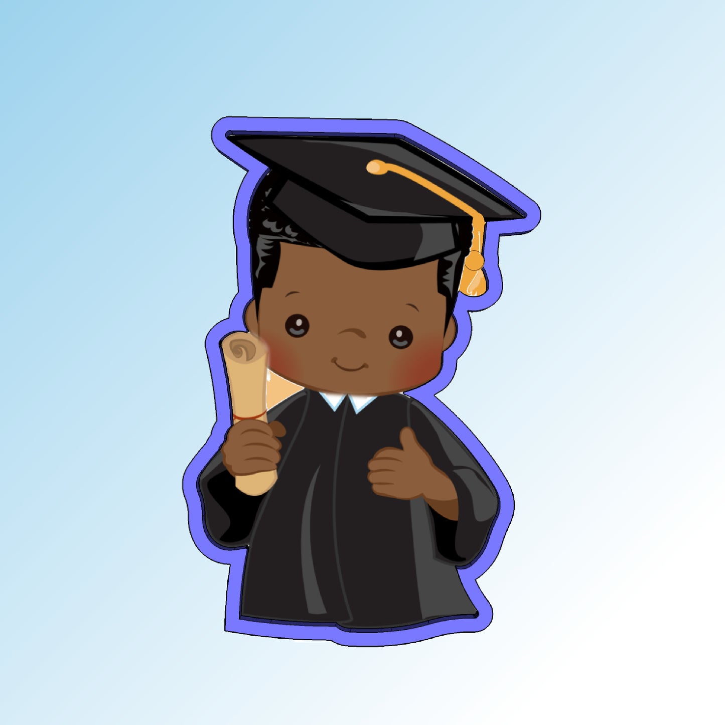 Graduation Boy Cookie Cutter