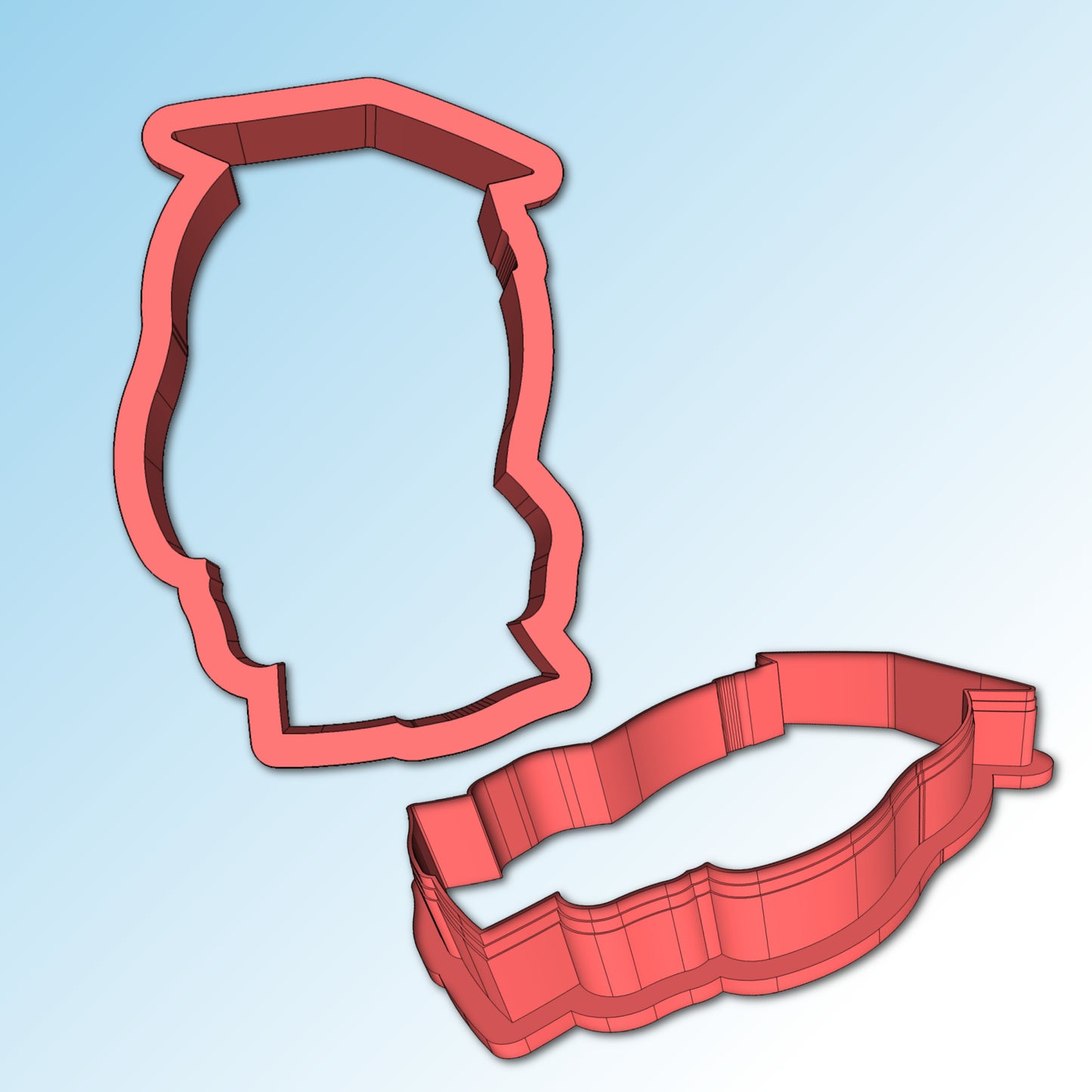 Graduation Girl Cookie Cutter