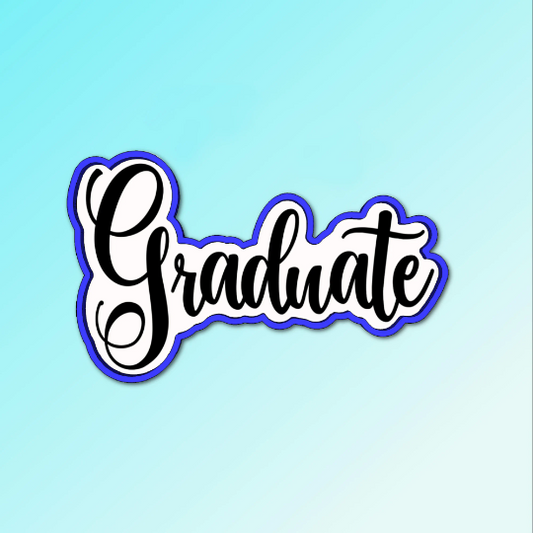 Graduation Plaque Cookie Cutter