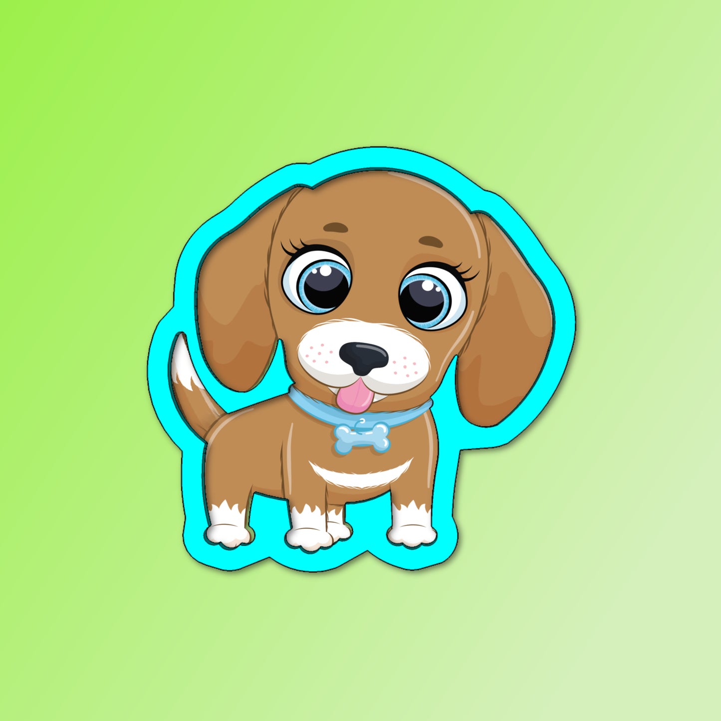 Puppy Cookie Cutter, Dog Cookie Cutter