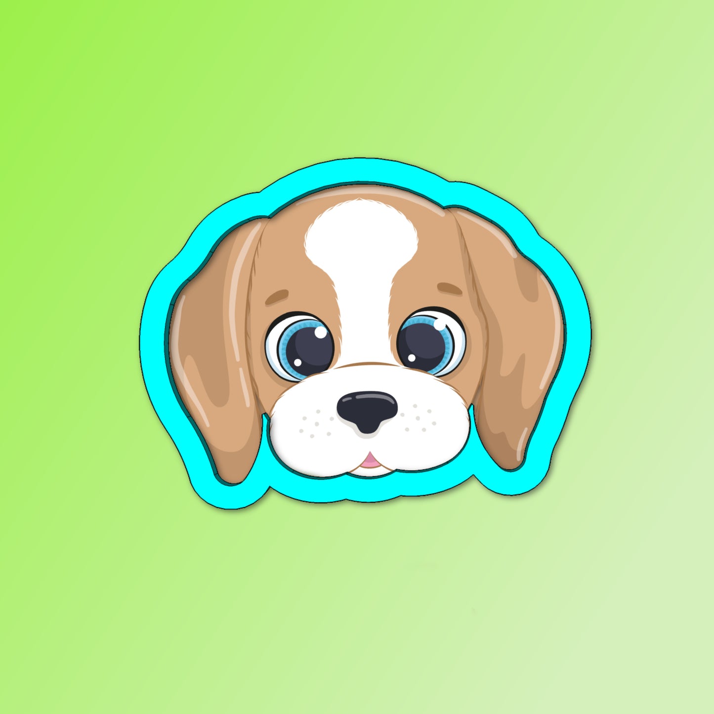 Puppy Cookie Cutter, Dog Cookie Cutter