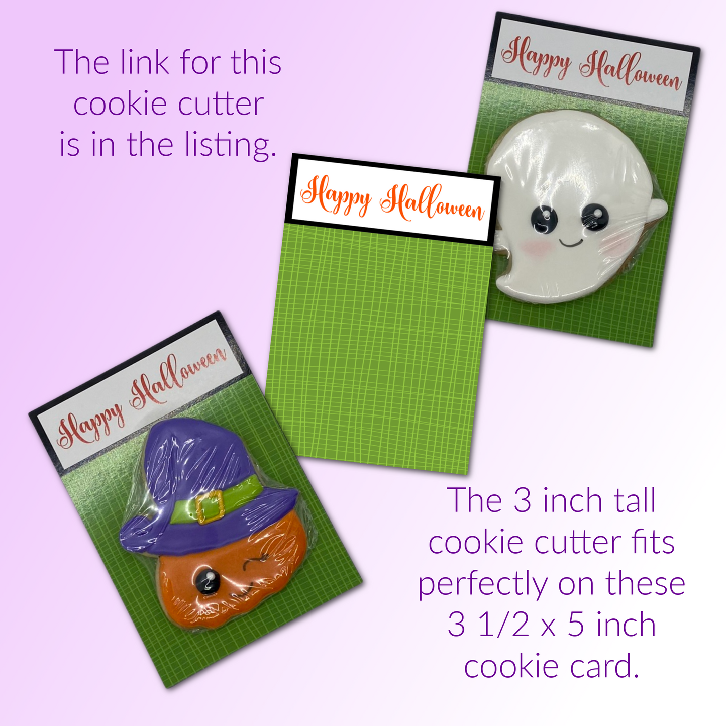 Halloween Cookie Card
