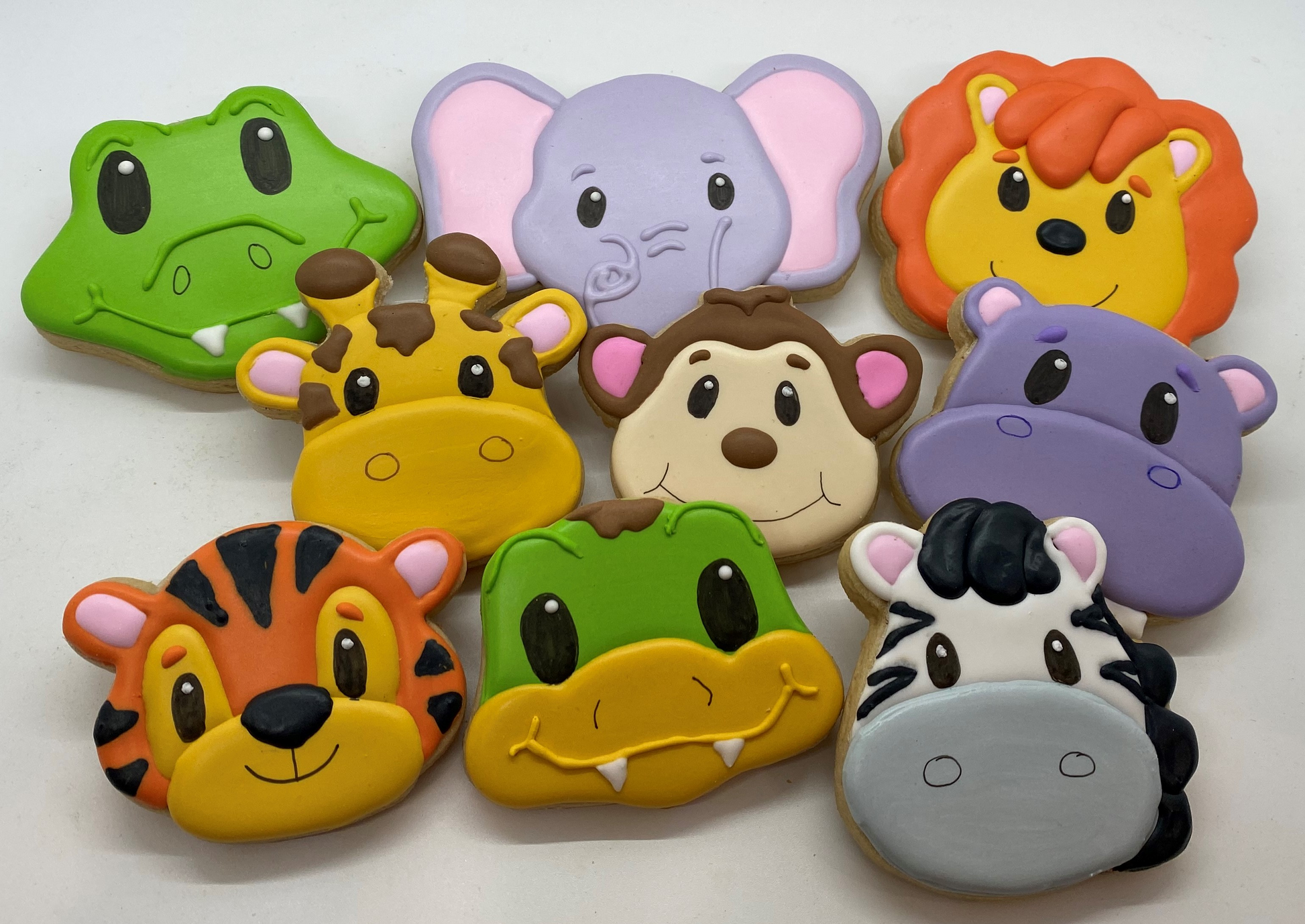 Jungle Animal Cookie Cutters, Safari Animal Cookie Cutters