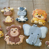 Jungle Animal Cookie Cutters