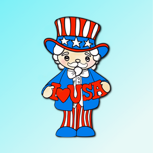 Uncle Sam Cookie Cutter, Patriotic Cookie Cutter