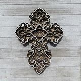 Mandala Wood Cross