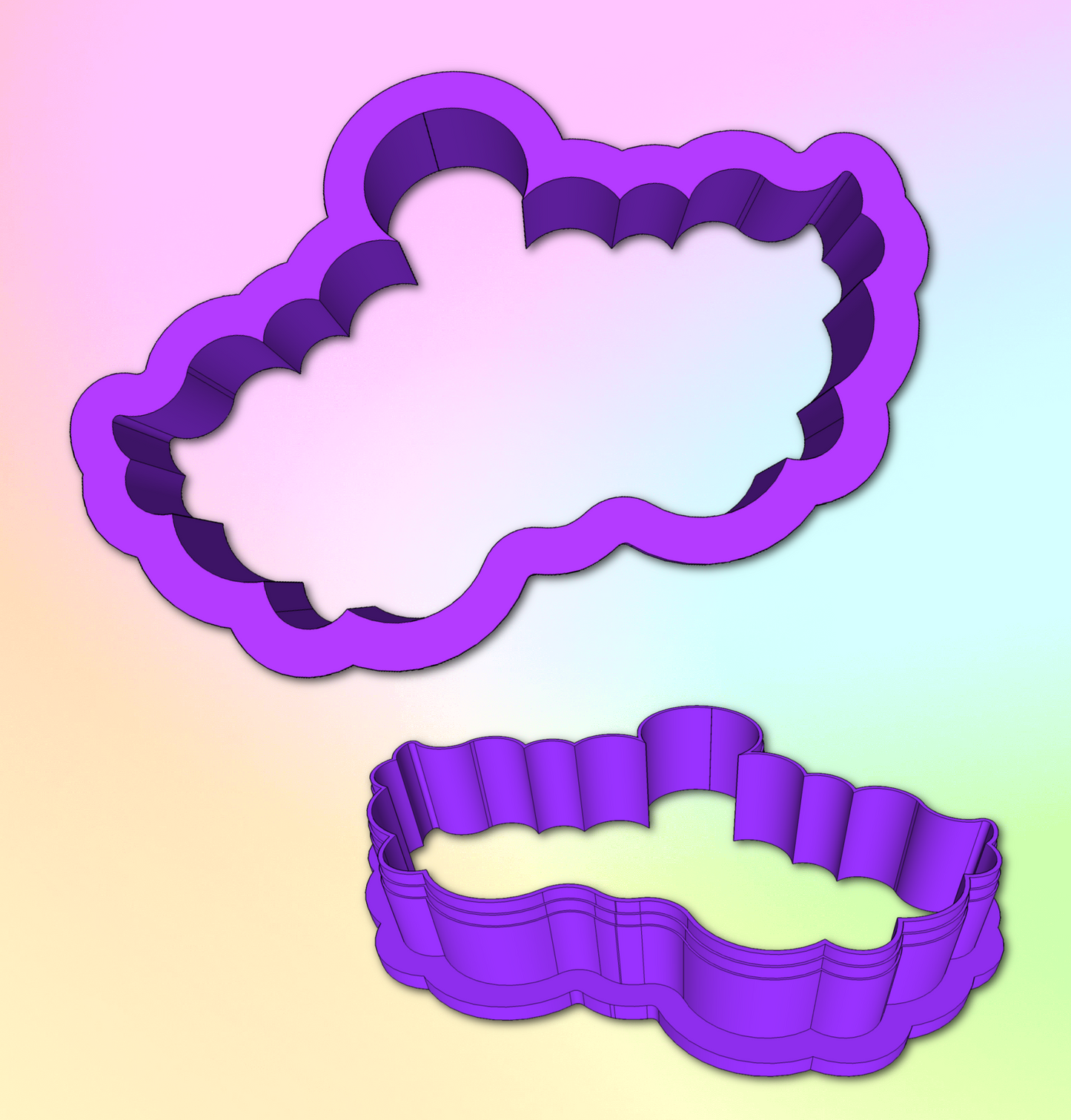 Mardi Gras Mask Cookie Cutter #4