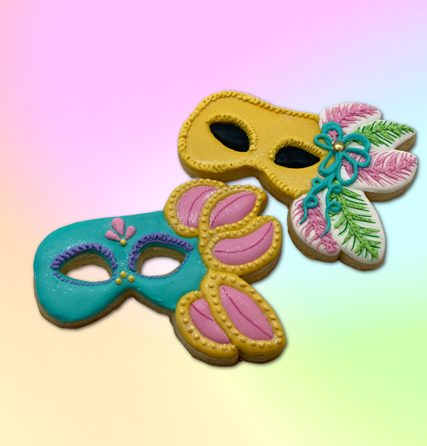 Mardi Gras Mask Cookie Cutter #1