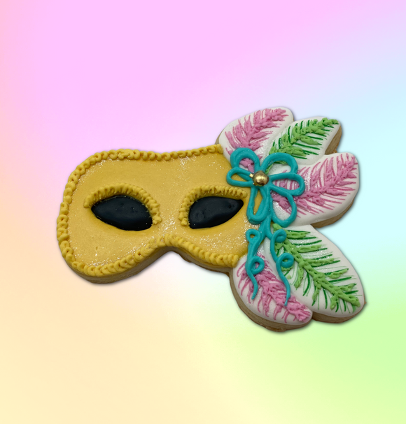 Cookie Cutter: Mardi Gras Mask [B1620] 