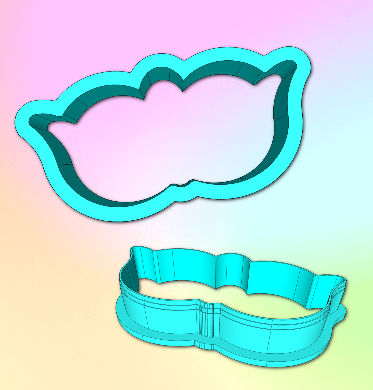 Mardi Gras Mask Cookie Cutter #15