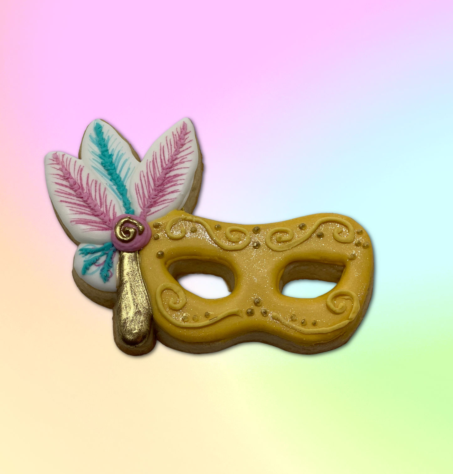 Mardi Gras Mask Cookie Cutter #22